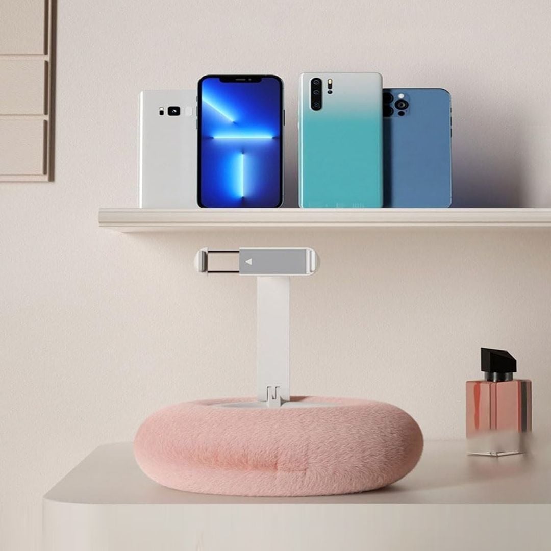 حامل هاتف مع قاعدة تسالي و مشروبات - 5