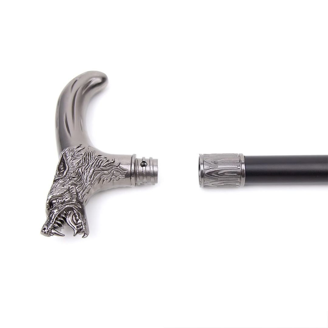 Wolf Handle Walking Stick product thumbnail 5