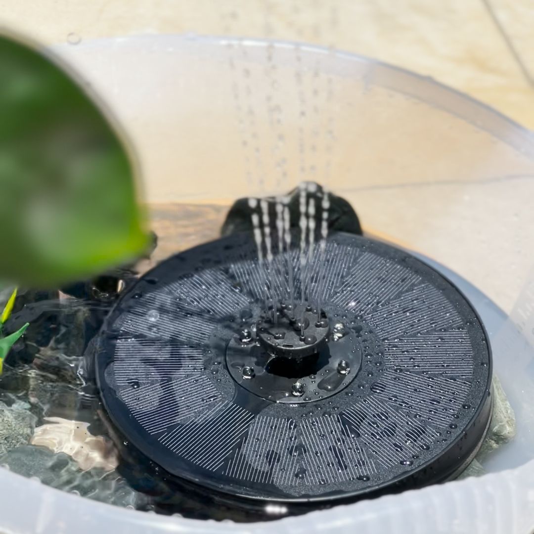 النافورة المُضيئة على الطاقة الشمسية - 30