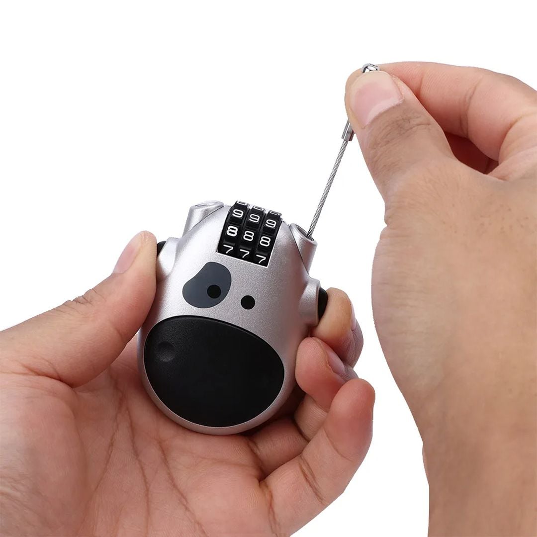 Lock With Password And Cable To Prevent Theft product thumbnail 10