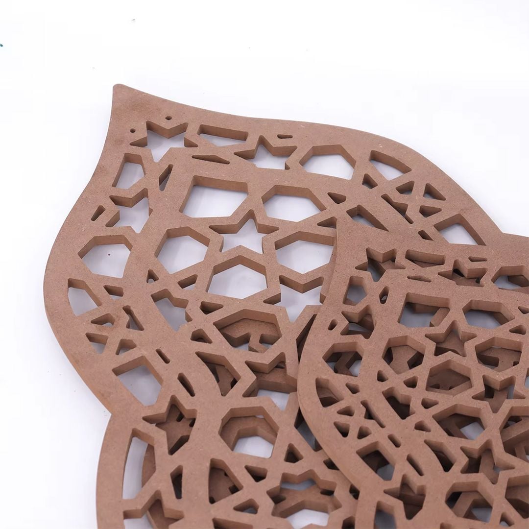 ديكور خشبي بزخرفة إسلامية - 5