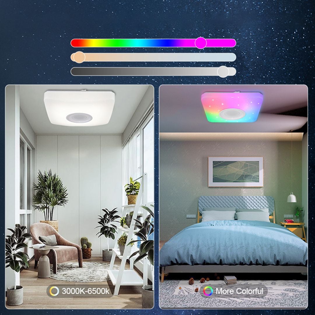 LED Ceiling Light With Music product thumbnail 5