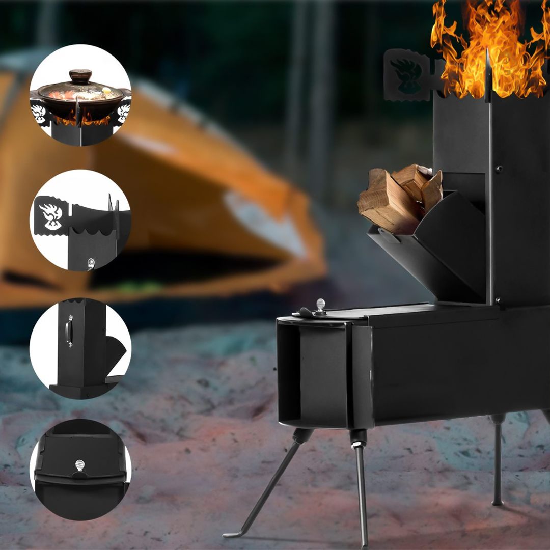 Folding Metal Cooking Stove product thumbnail 10
