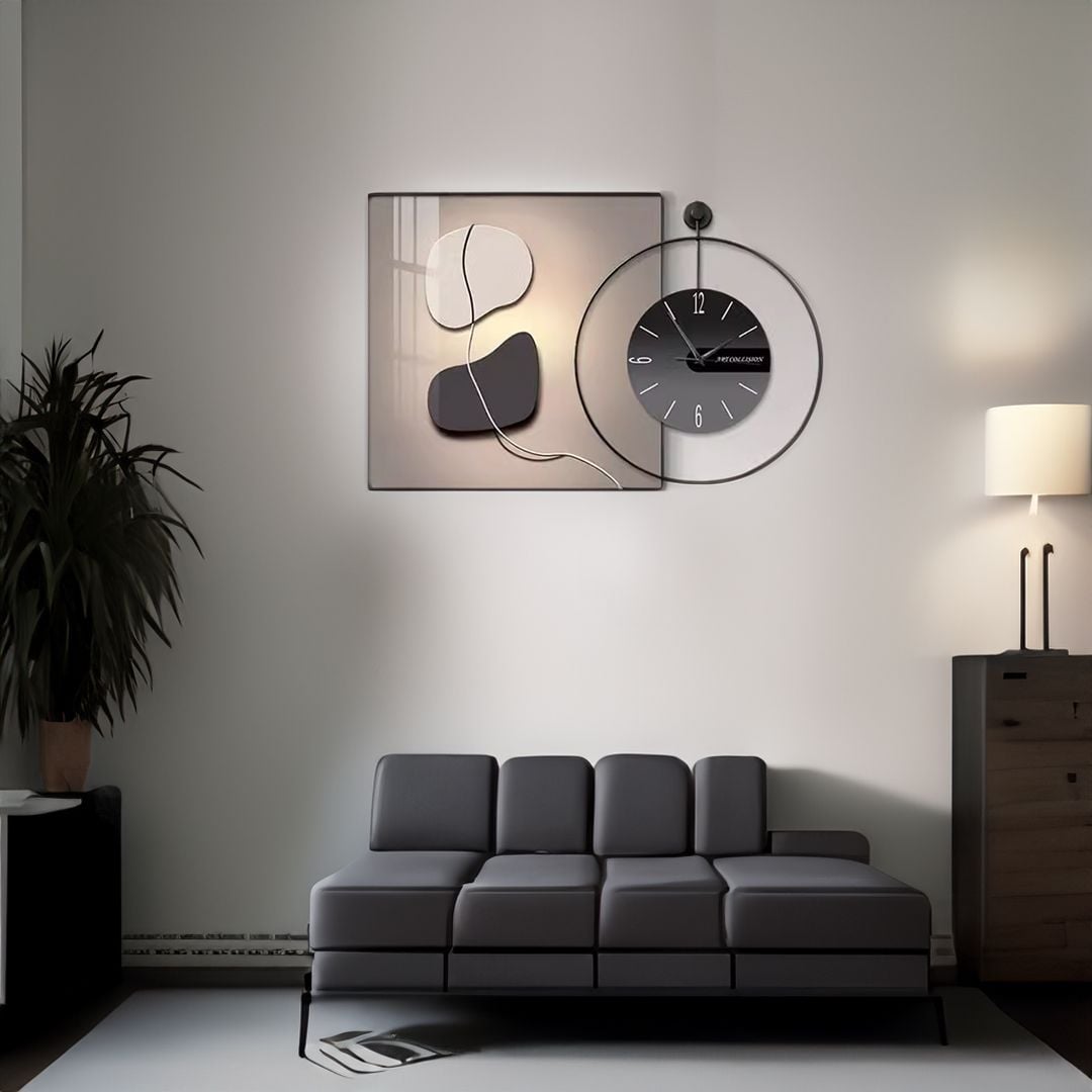 Round wall clock with Photo Frame product thumbnail 8