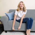 غطاء الكنب المطاطي - مقعدين - 6