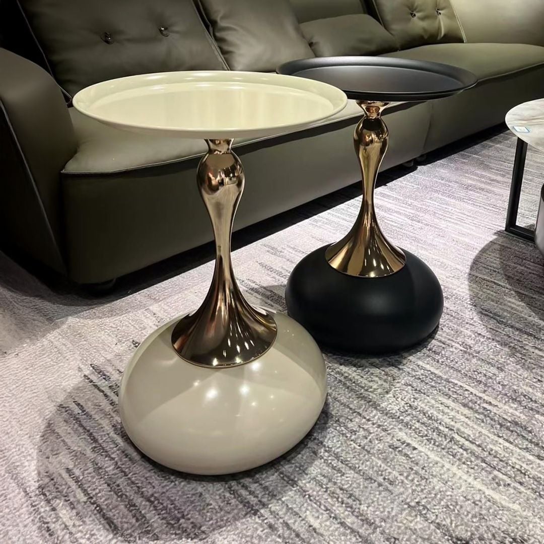 طاولة جانبية فاخرة بتصميم مزهرية - 12