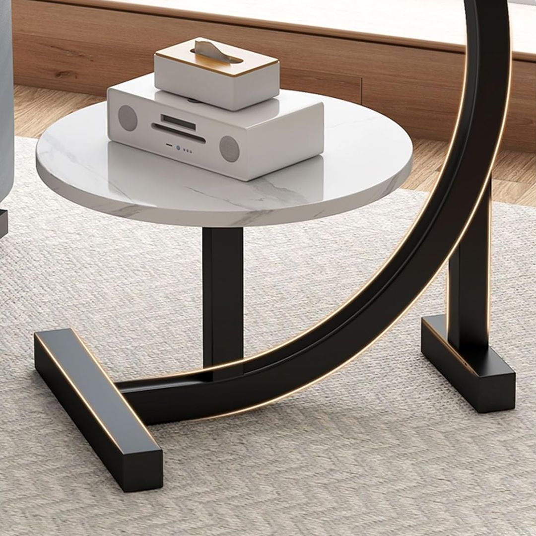 طاولة جانبية بتصميم مزدوج - 8