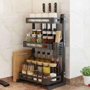 رفوف تنظيم المطبخ 3 رف - 2