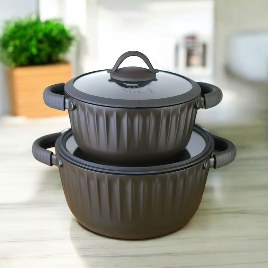 MILA cookware set – brown product thumbnail 2
