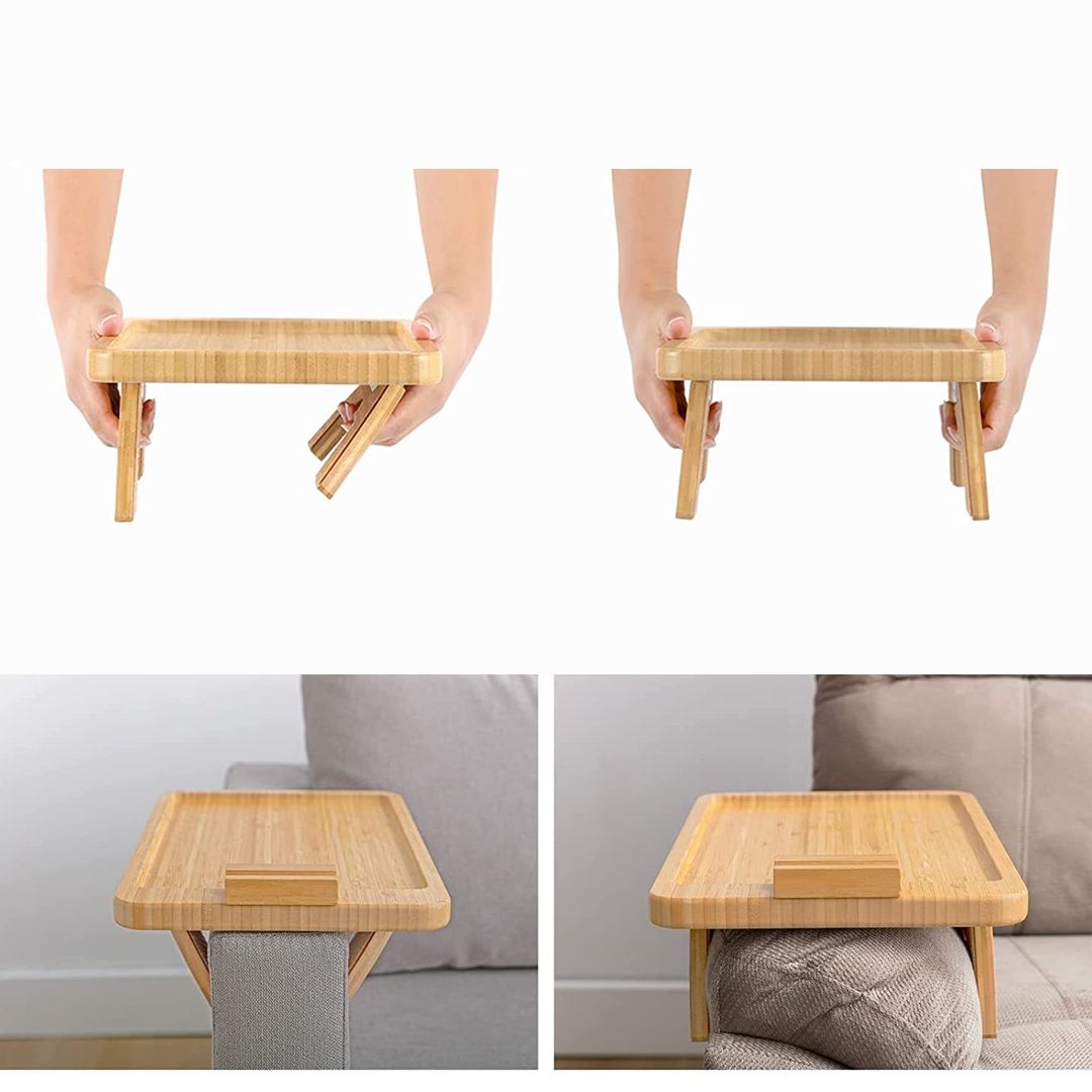 Foldable Food Tray With Phone Holder product thumbnail 7