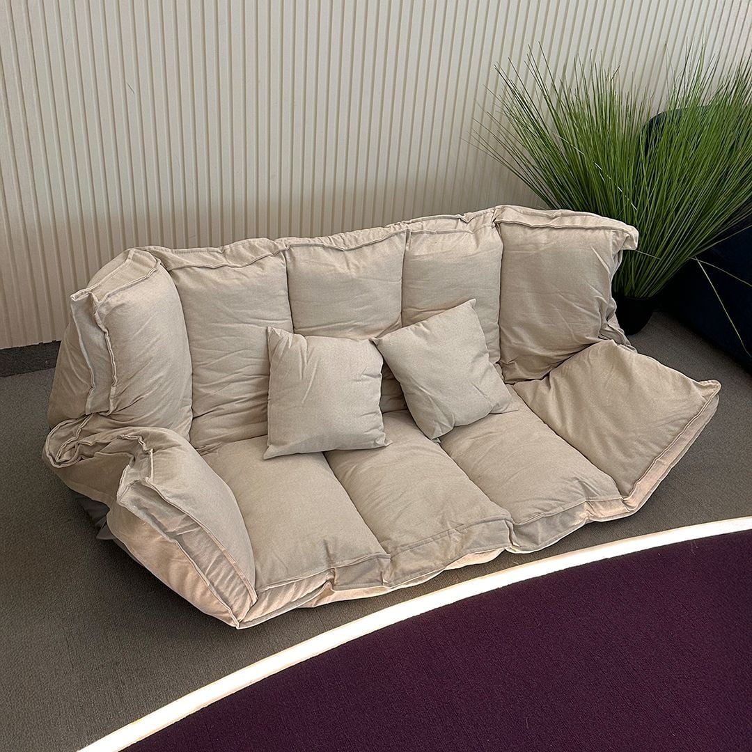 5 sections Relaxing Sofa Bed with Two Pillows product thumbnail 12