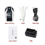 مفتاح ذكي للسيارة مع شاشة LCD	 - 14