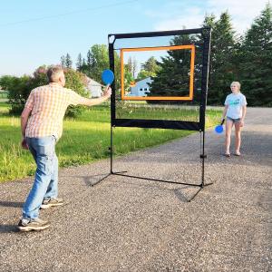 شبكة ومجموعة ألعاب التنس المتكاملة