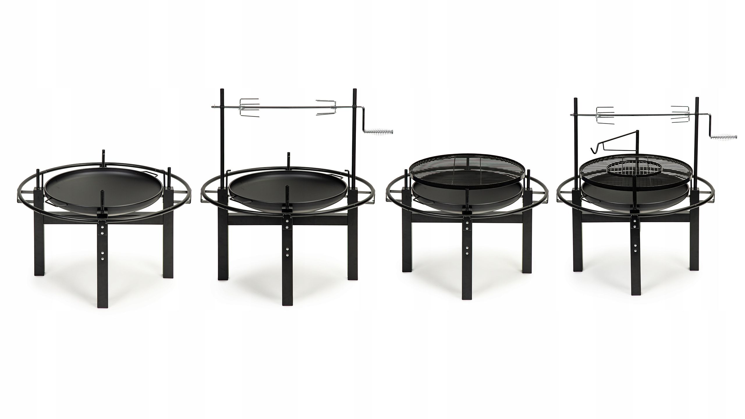 Wood Fire Pit And BBQ Charcoal Grill product thumbnail 19