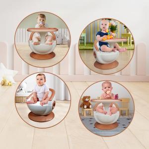 كرسي طعام للأطفال بقاعدة ثابتة - 5