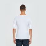 بلوزة بعضلات وهمية للرجال نصف كم - 5