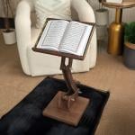 حامل المصحف الفاخر بلمسة أكريليك ذهبية من روح - 10