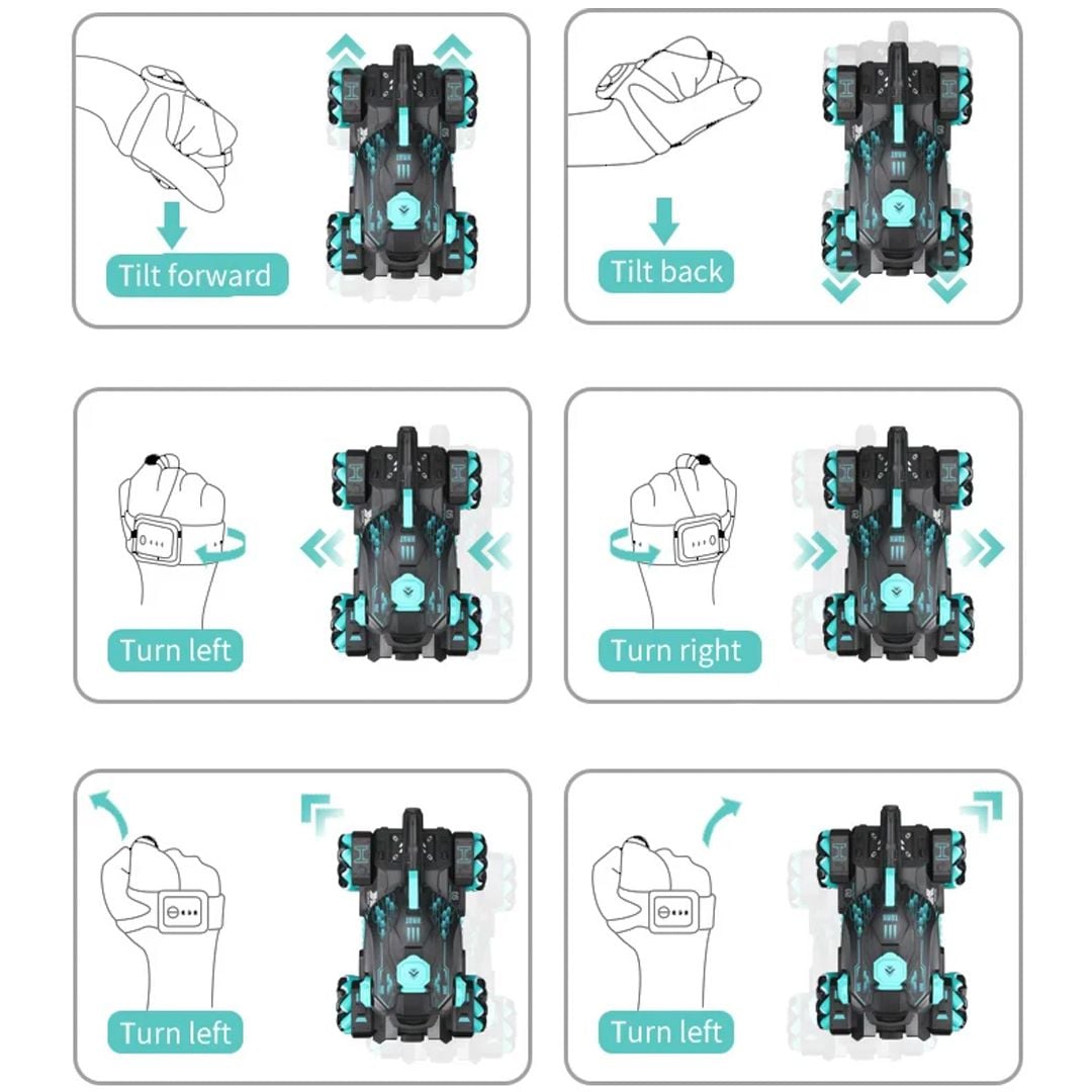 دبابة ريموت كنترول مع قاذف كرات الجل - 11