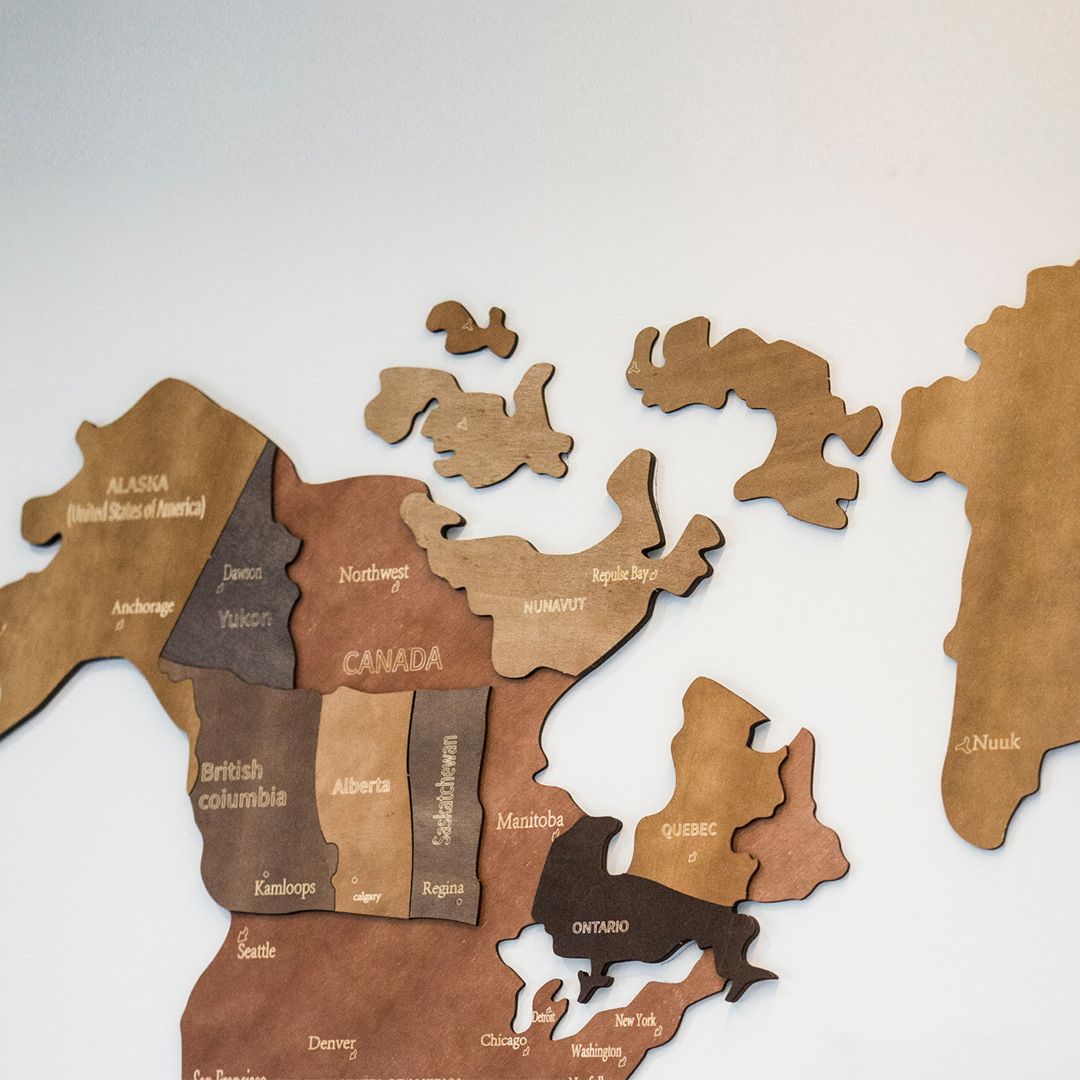World Map Decor product thumbnail 2