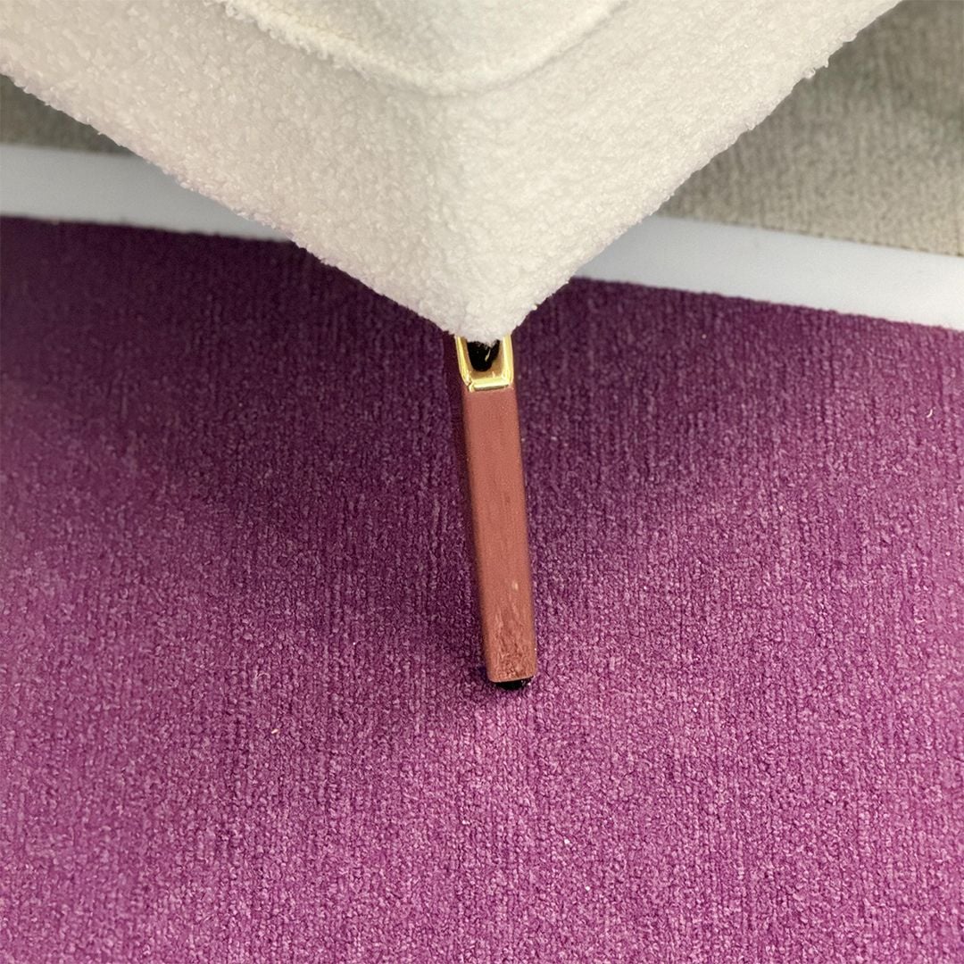 Velvet Chair with Footrest product thumbnail 9
