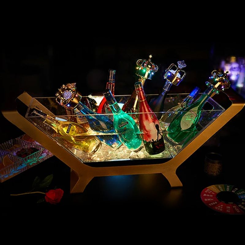 حوض المشروبات الثلجي المضيء - 10