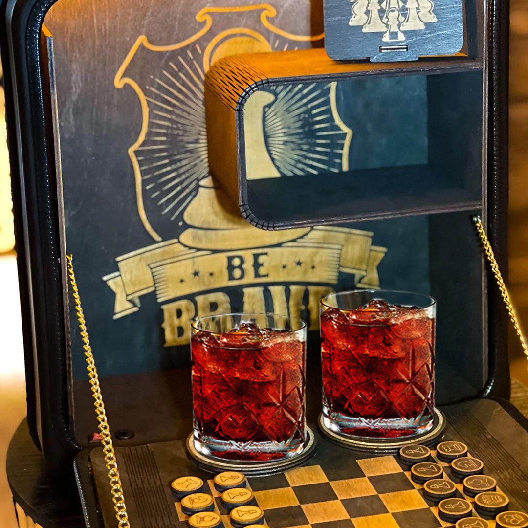 Mini Bar with Chess Board product thumbnail 7