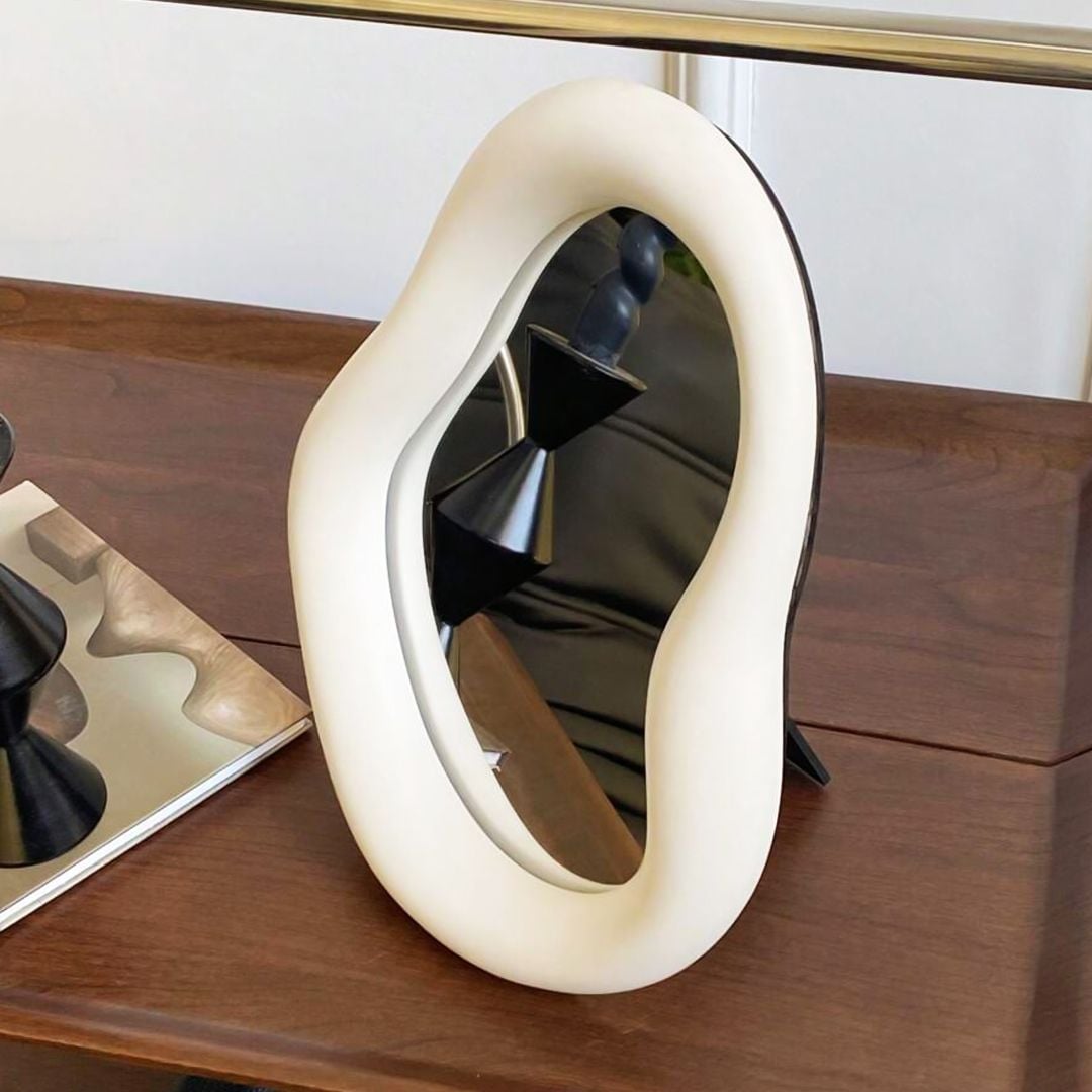 مراة محمولة بتصميم مموج - 4