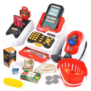 لعبة أدوات التسوق والكاش 24 قطعة - 3