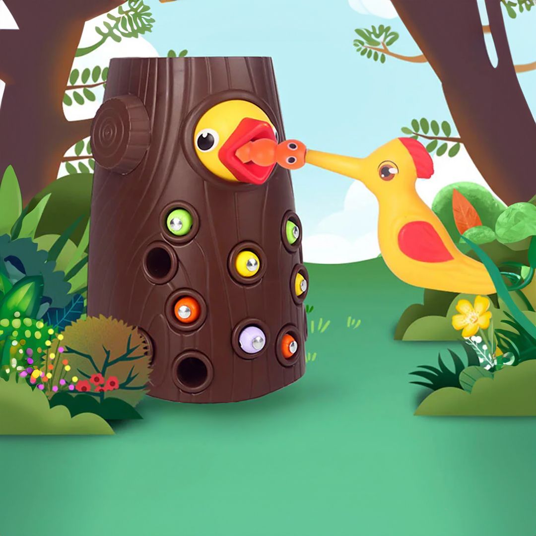 Woodpecker and Worm Hunting Game for Kids product thumbnail 4