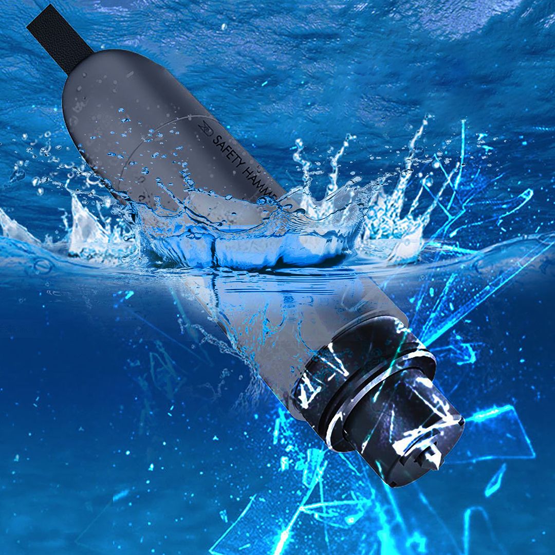  أداة السلامة لكسر زجاج السيارة  - 7