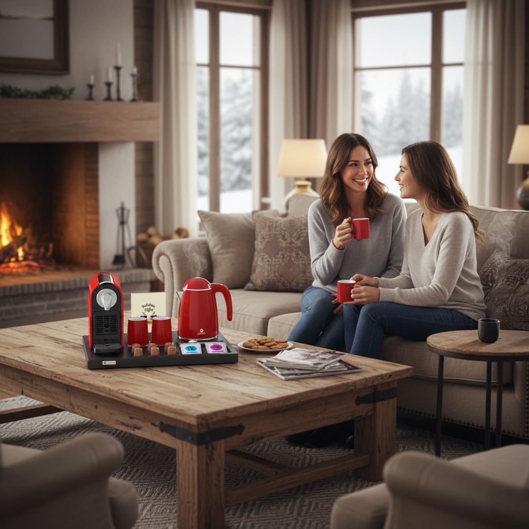 ركن ضيافة فندقي متكامل لتحضير المشروبات - 13