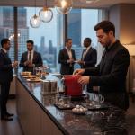 ركن ضيافة فندقي متكامل لتحضير المشروبات - 20