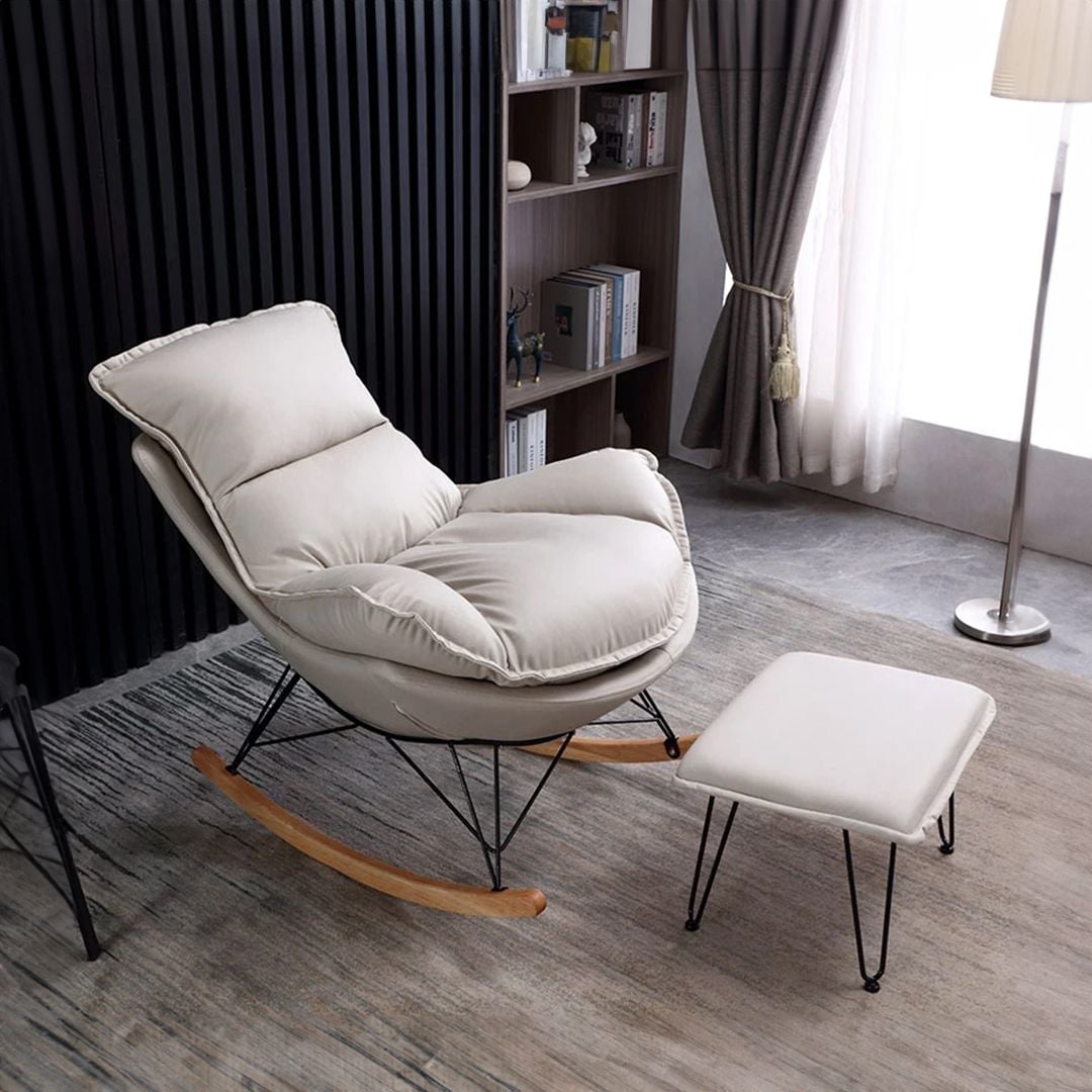 كرسي هزاز مع مسند للقدمين - 21