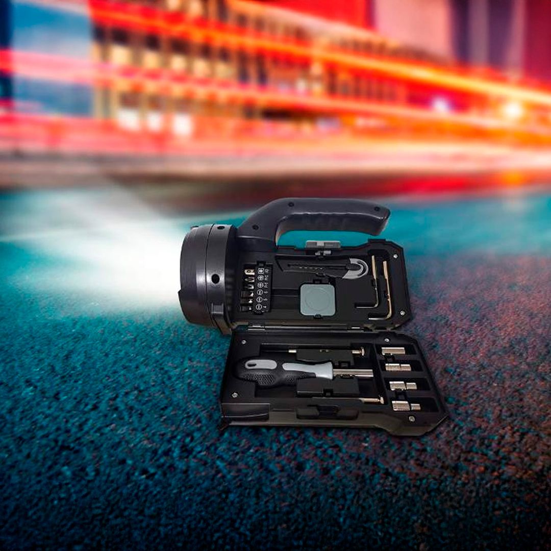 Portable Lamp with 17-Piece Tool Set product thumbnail 17