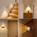 مصباح جداري LED بحساس و ريموت - 10