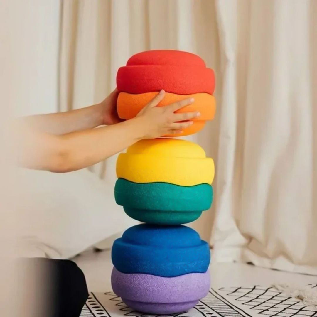 كرات التوازن الملونة للأطفال - 6