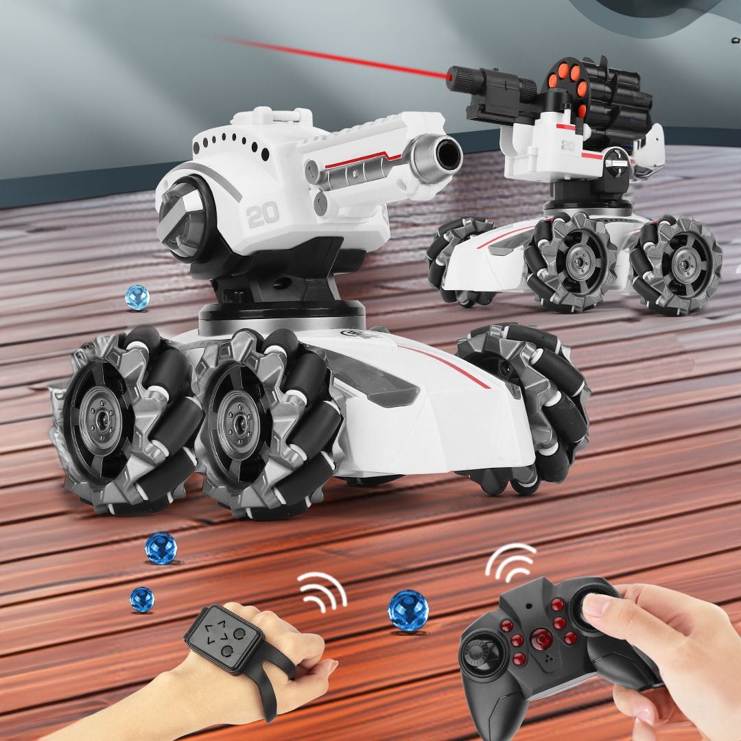 Three headed Tank Toy With Two Remote Controls product thumbnail 2