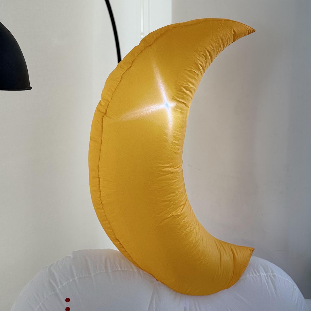 مُجسم الهلال مع غيمة - 7