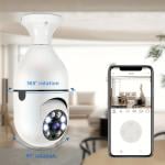 كاميرا مراقبة لاسلكية على شكل لمبة