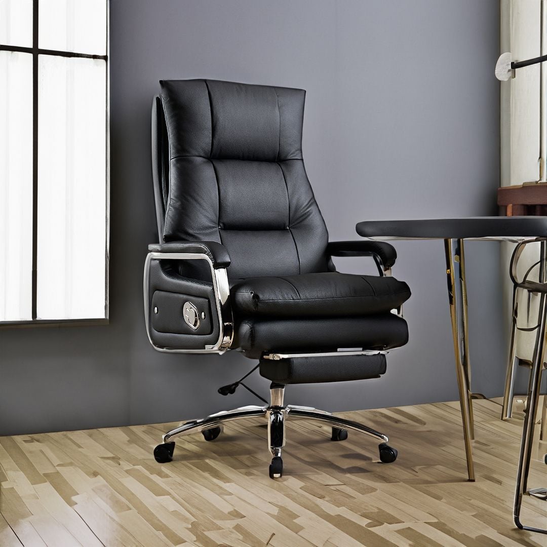Leather Recliner Office Chair product thumbnail 4