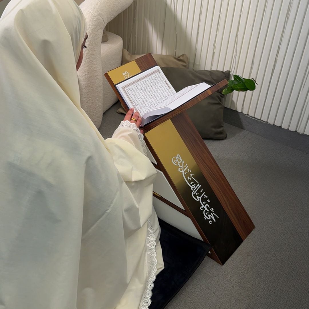 مكتبة المصحف بزخرفات ونقوش إسلامية من روح - 12