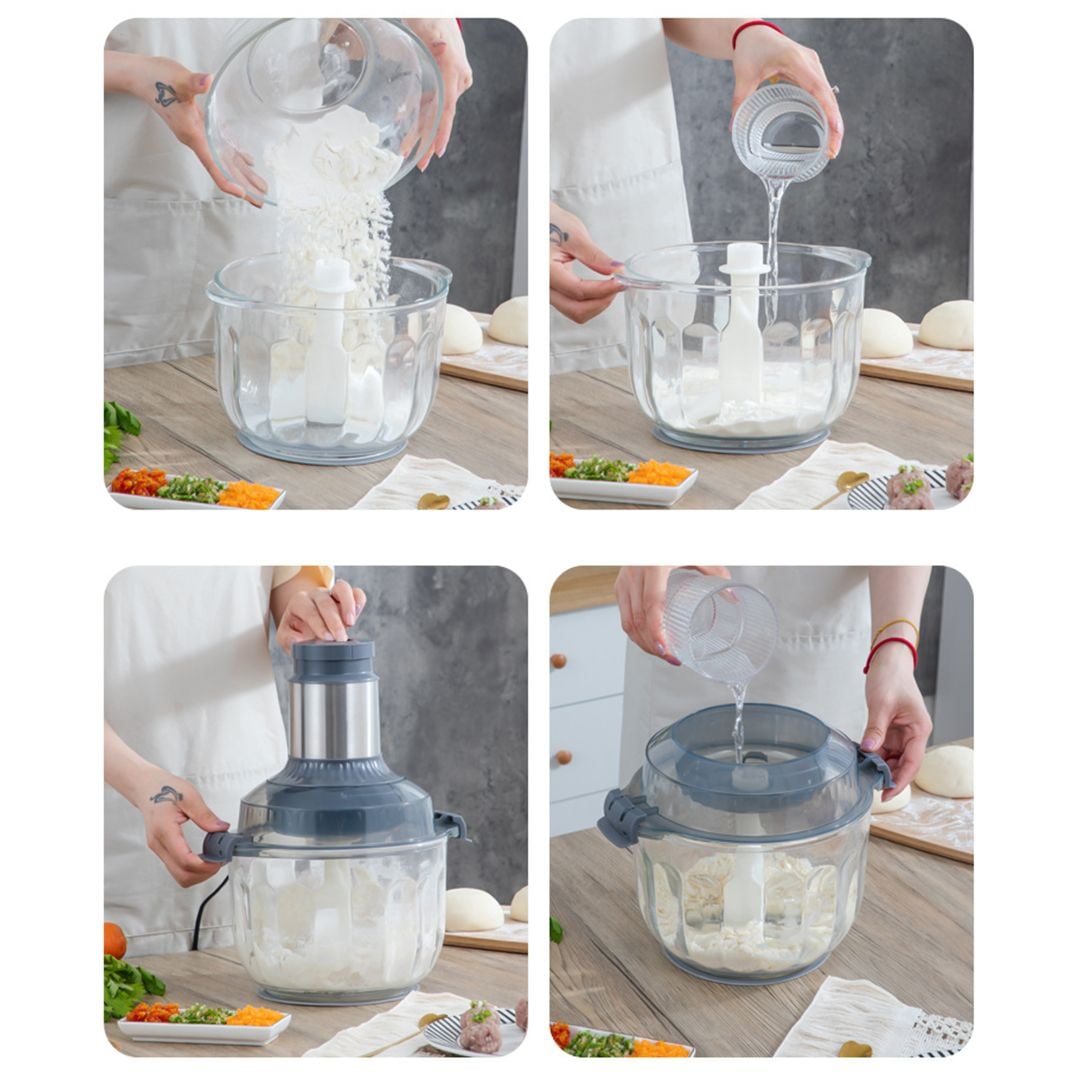 عجانة ومفرمة لحوم كهربائية - 5