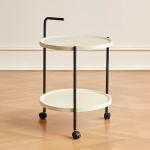 عربة ضيافة دائرية مزدوجة - 11