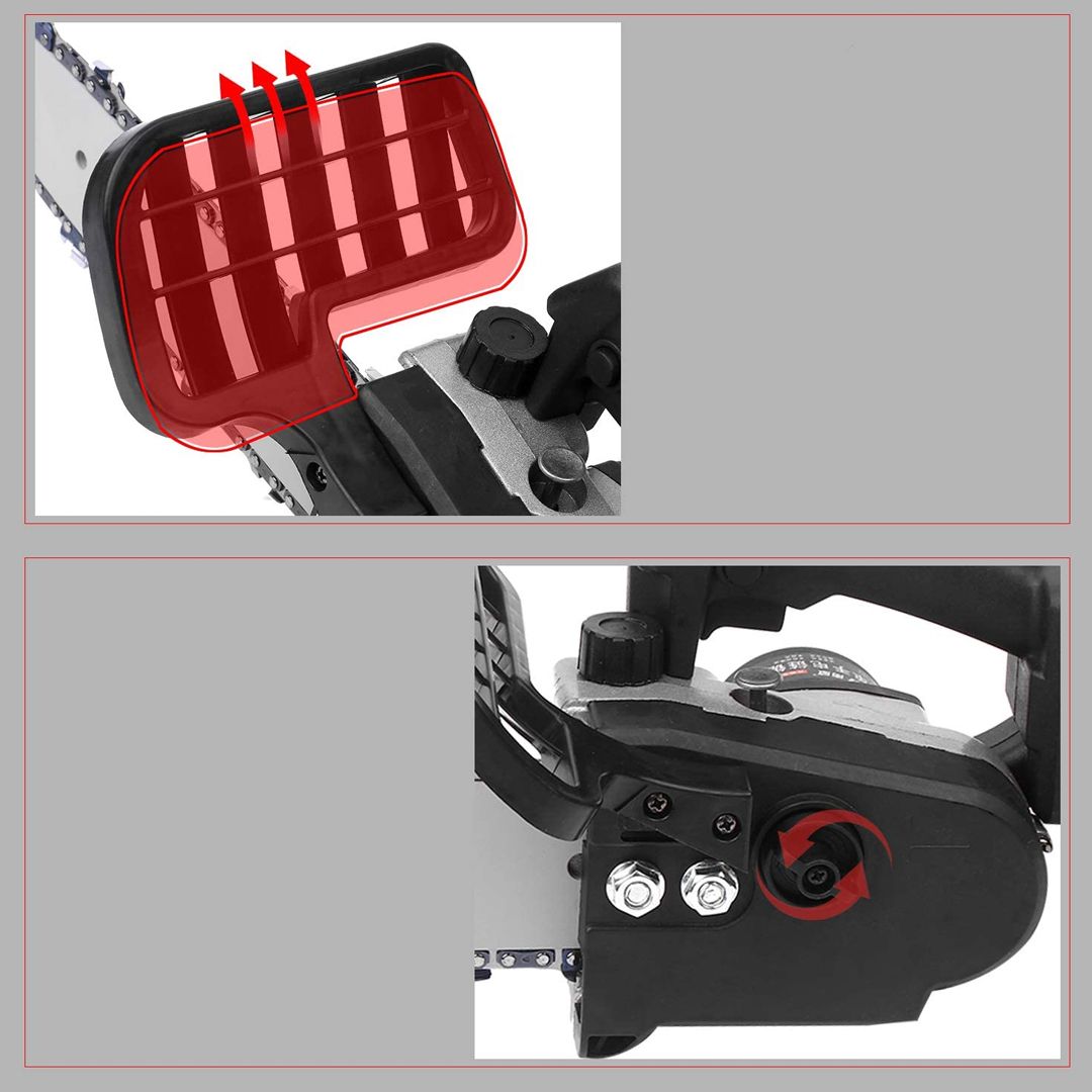 Cordless Handheld Chainsaw - 10 Inch - 6