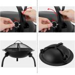 باربكيو ثلاثي الأرجل قابل للطي - 6