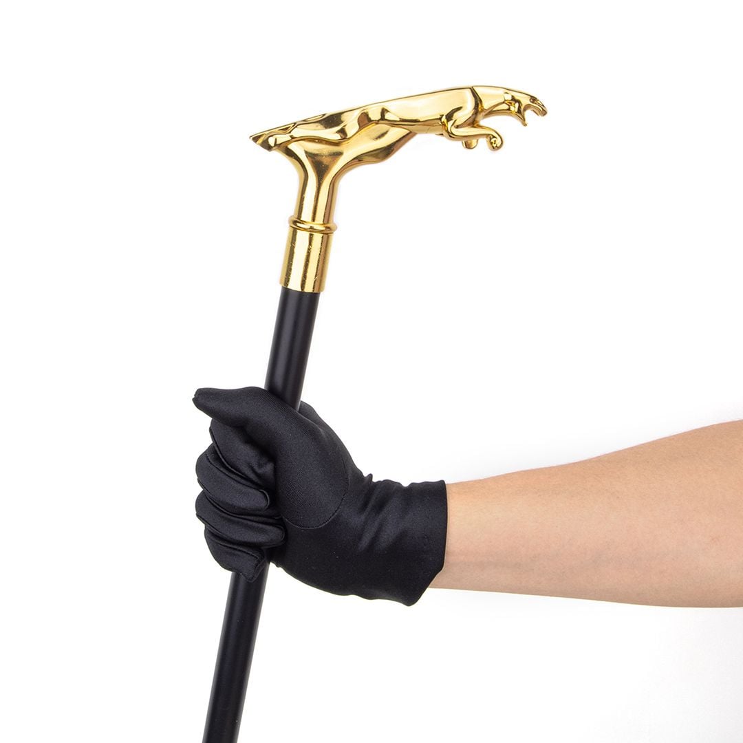 Leopard Handle Walking Stick - 9