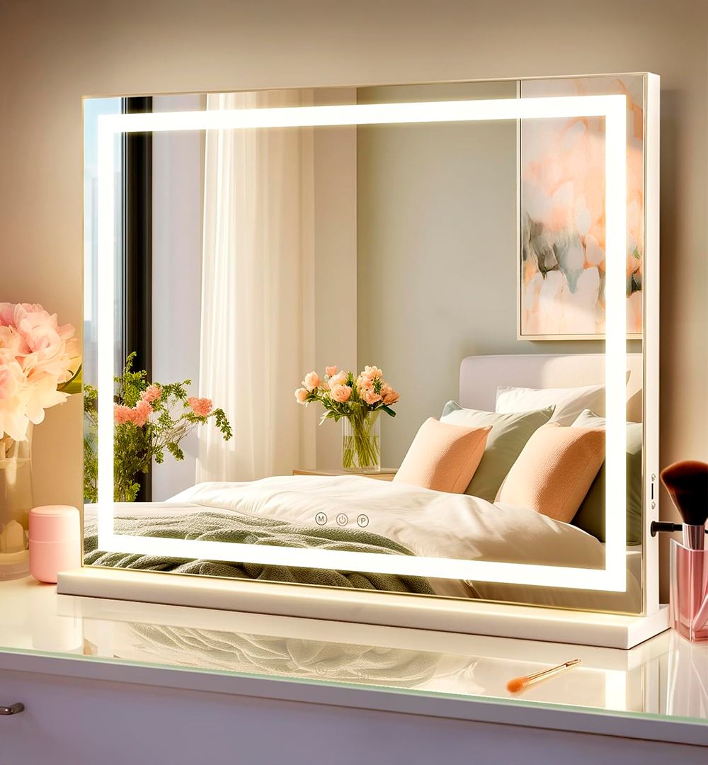 مرآة تسريحة مضيئة - 1