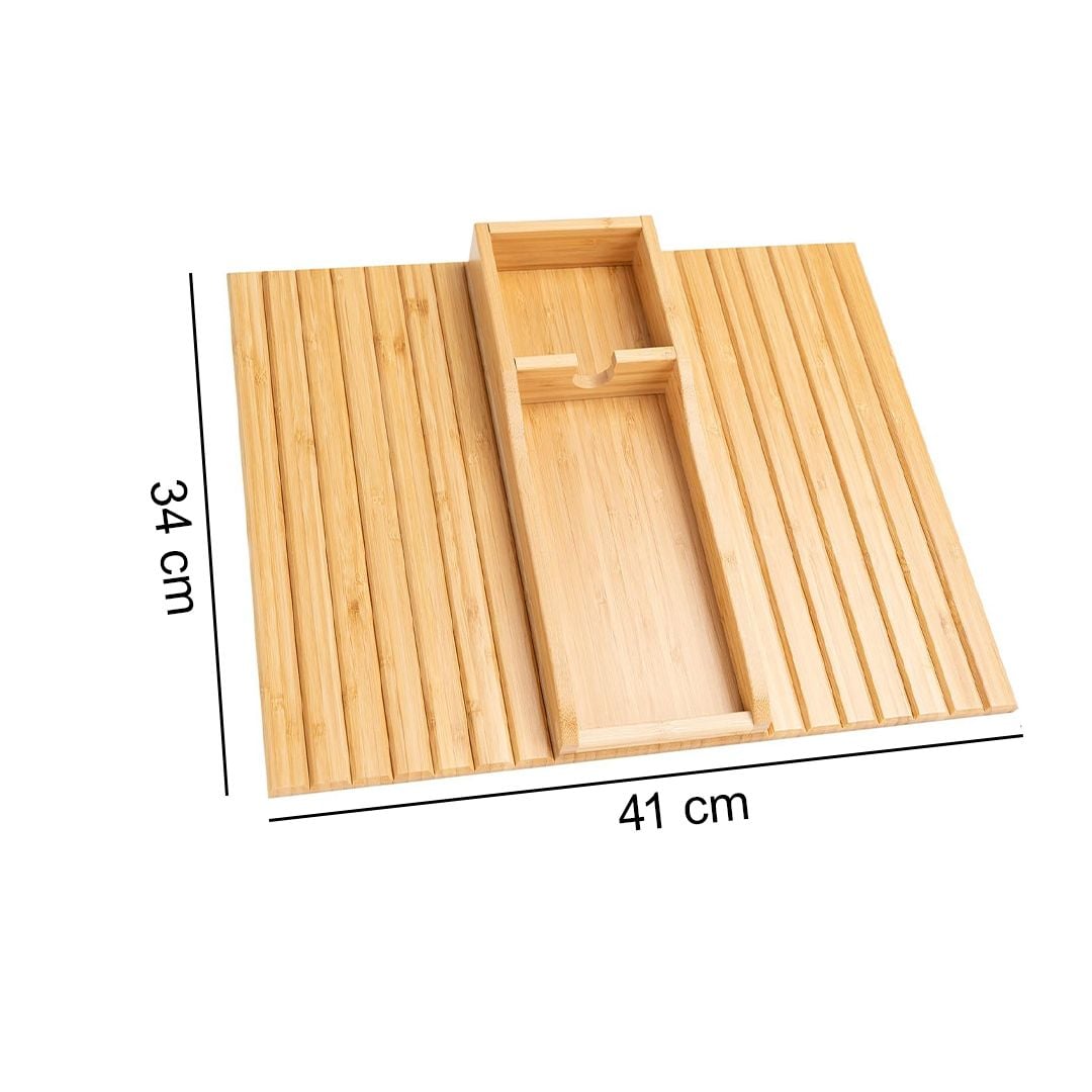 Bamboo Sofa Armrest Tray product thumbnail 14