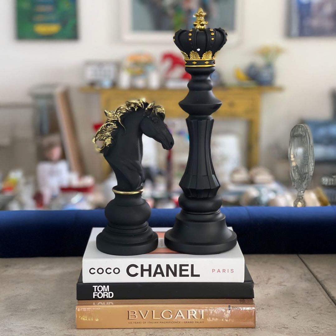ديكور مجسمات الشطرنج الفاخرة - 8