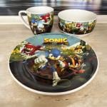 أدوات طعام للأطفال بتصميم SONIC